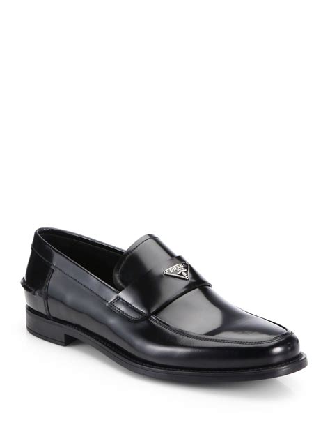 prada loafers mens|prada men's slip on shoes.